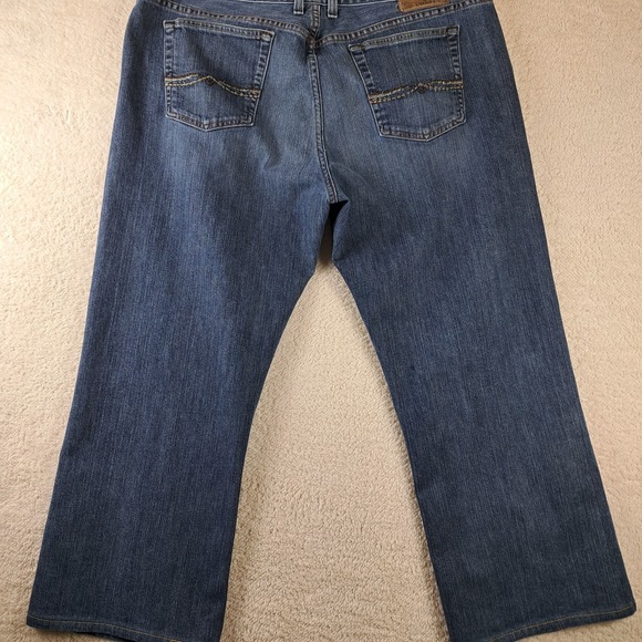 Lucky Brand Relaxed Bootleg Jeans Mens Size 40x26* Blue - Picture 11 of 11